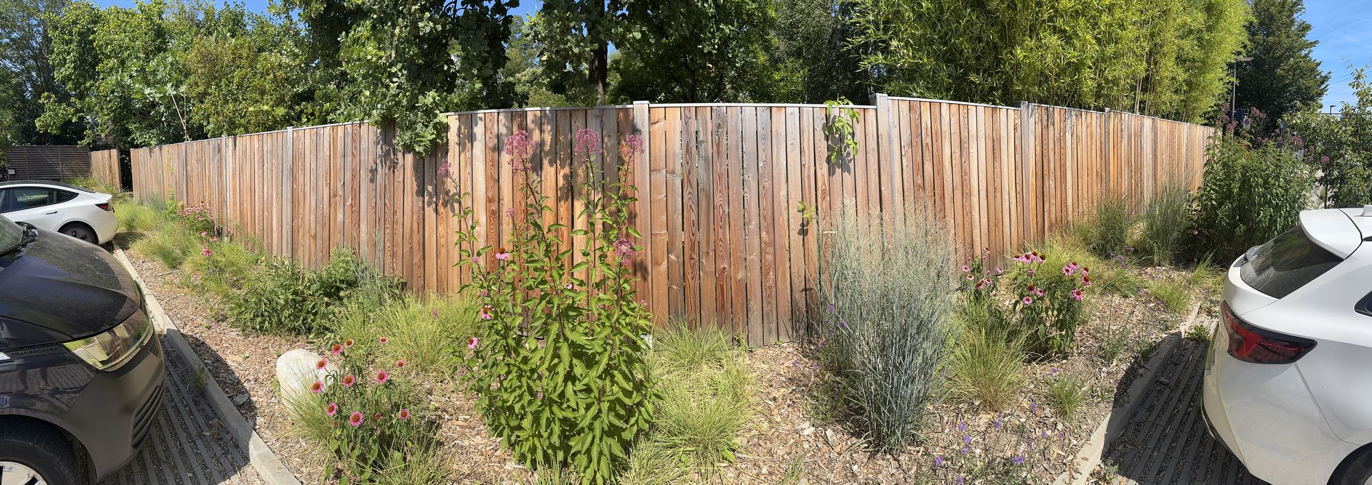 Fencing project completed by Concept Clôtures, Geneva region